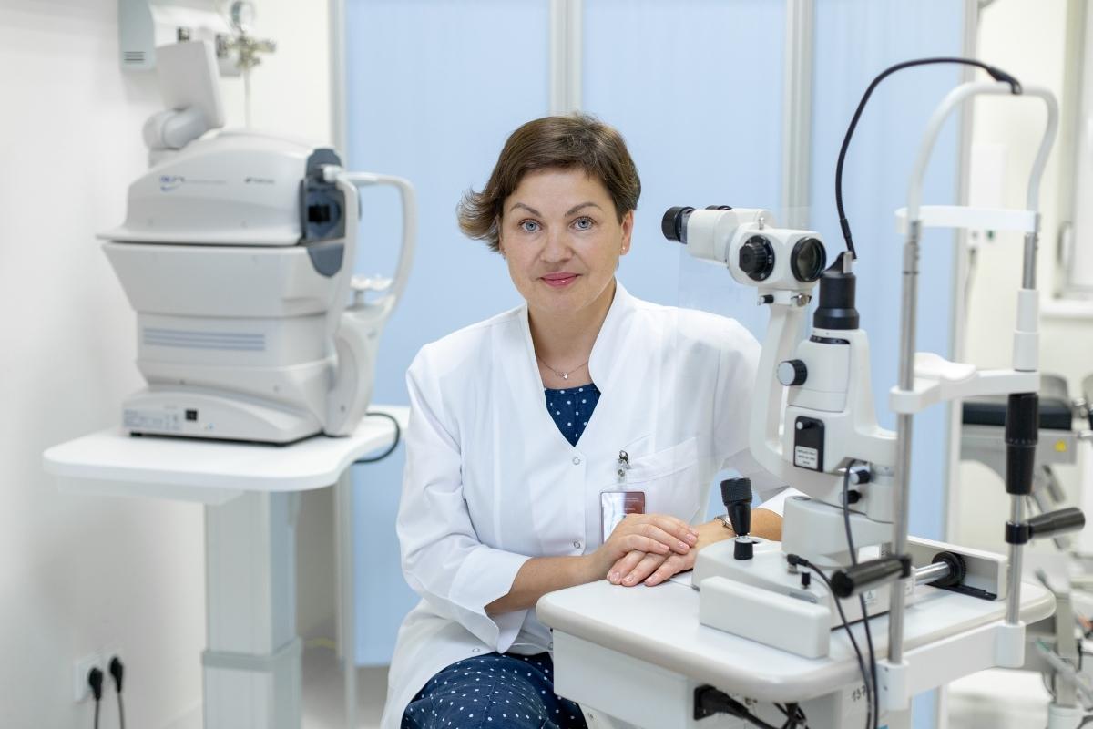 Gydytoja oftalmologe Jurate Sveikatiene