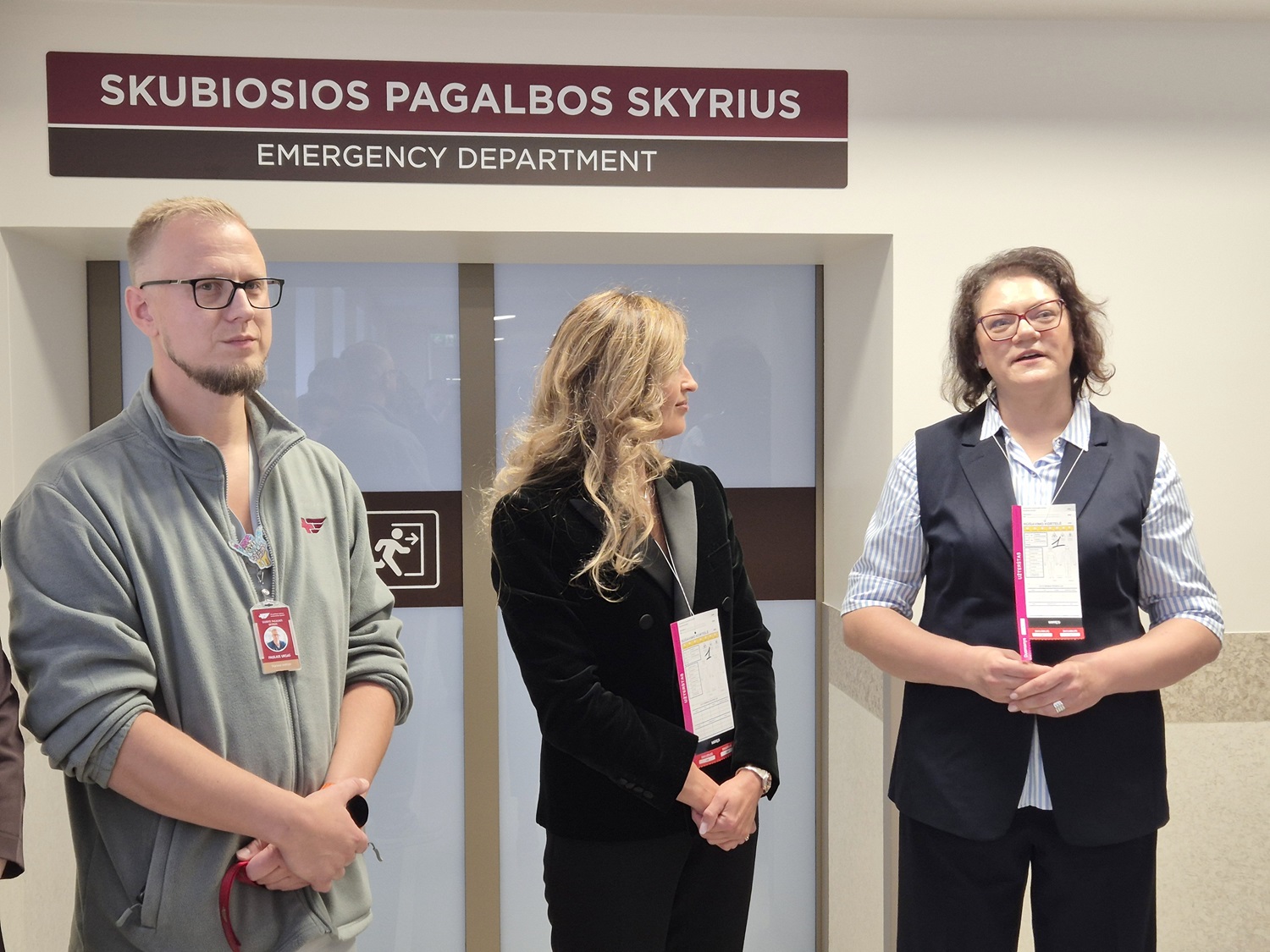 skubiosios pagalbos skyriaus atidarymas